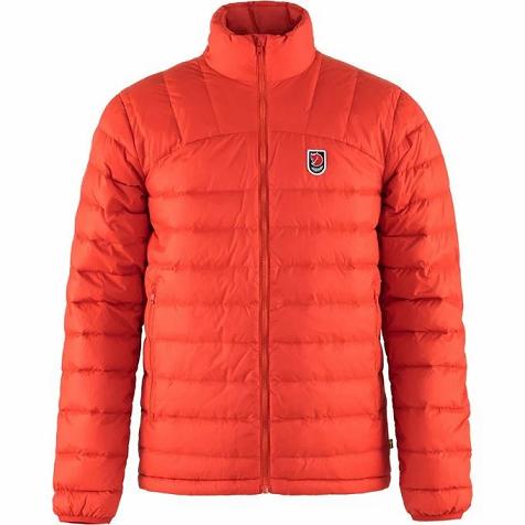 Fjallraven Men Expedition Down Jacket Red PH12296 Philippines